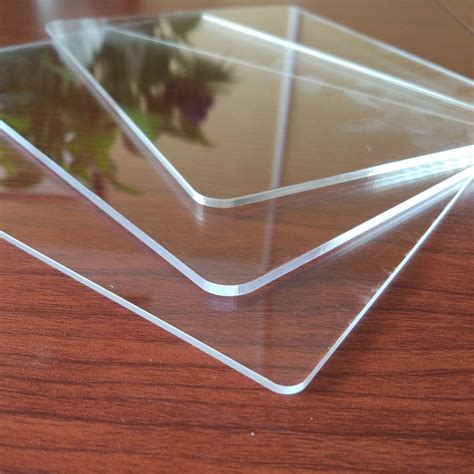 cheap acrylic glass.